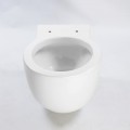 Weißes kompaktes Wand-WC mit Charm-Sitz |Bather Straße