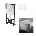 WC Conjunto de Corta Blanca Suspended - White Circle Trigger Plate - Universal Support Building BF 101