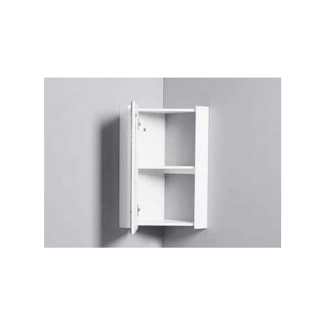 Cuarto de baño Armario espejo - crema blanca - 31x31 cm - Corner