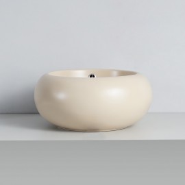 Ceramic round laying basin Ove 2