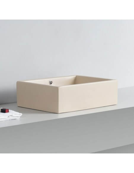 Línea de suelo de cerámica rectangular