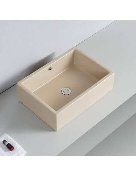 Línea de suelo de cerámica rectangular