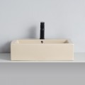 Lavabo con tapices de cerámica de playa Square Beige