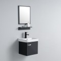Small bathroom hand wash cabinet - Black - Daily