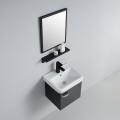 Small bathroom hand wash cabinet - Black - Daily
