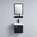 Small bathroom hand wash cabinet - Black - Daily