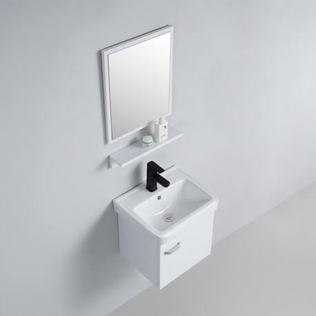 Cuarto de baño pequeño gabinete de lavado de mano - blanco - diario