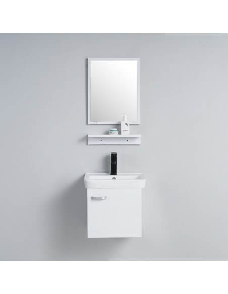 Small Bathroom Hand Wash Cabinet - White - Daily