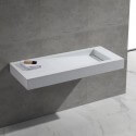 Washbasin suspendierter Verbund weiß matt - Feel