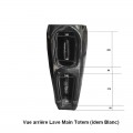 Lave Main Totem Rond - Céramique Blanc - 39x85 cm - Ove | Rue du Bain