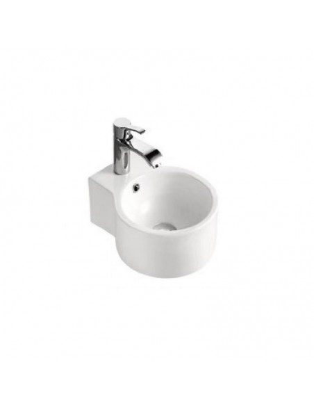 Round hand wash - Ceramic White - 35 x 28 cm - Naples