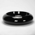 Lavabo da appoggio rotondo - Ceramica nera - 46 cm - Galaxie