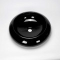Round Poser Vasque - Black Ceramic - 46 cm - Galaxy