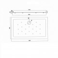 Rectangle Shower Receiver 120x80 cm - Ceramic - Ankara
