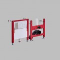 WC support building - 50x112,5 cm - Solo Fix