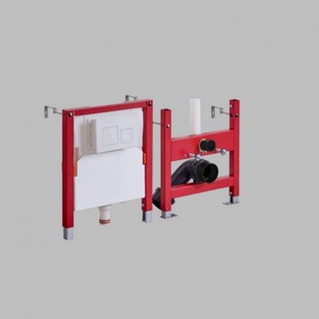 WC supporto edificio - 50x112,5 cm - Solo Fix