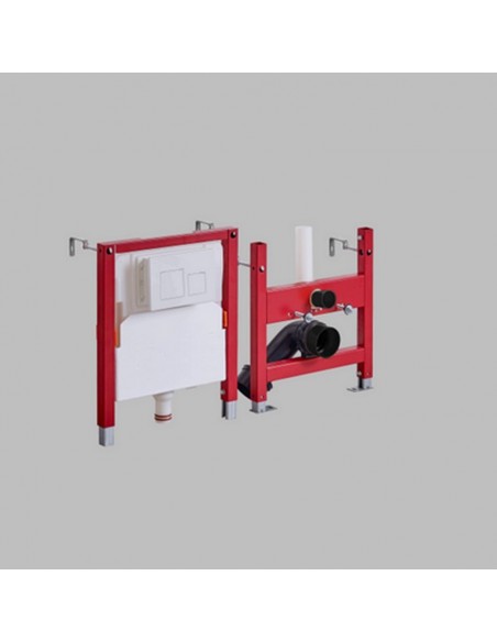 WC supporto edificio - 50x112,5 cm - Solo Fix