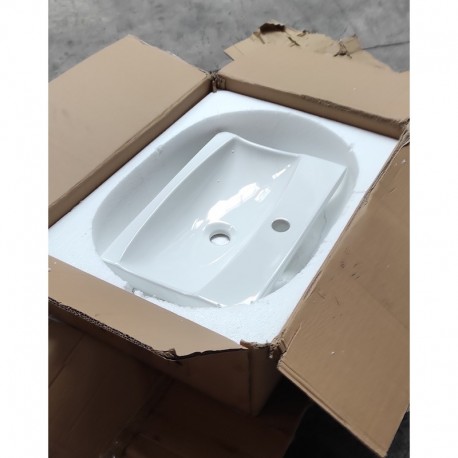 Serbatoio di posa rettangolare 48 cm Ceramic...