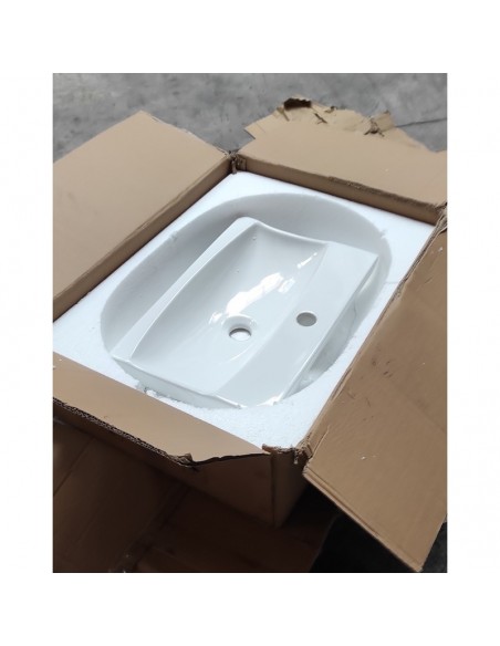 Serbatoio di posa rettangolare 48 cm Ceramic Outlet - Cosmopolitan