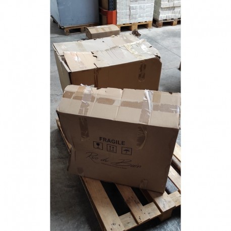 Mueble de baño 80cm White Oak Grey 2 Nichos escandinavos- Outlet