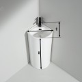 Lavabo Totem Angle 45x85 cm - Cerámica - Laos