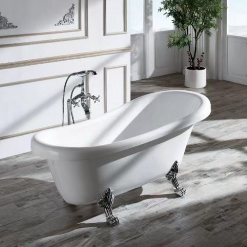 Bagno Ilot Ovale - Bianco acrilico -170x78 cm - Diva