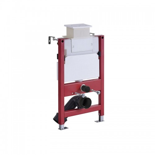Universal Low Height WC Support Frame 82 cm with Plate - Window