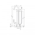 Tap Mixer Vasca da bagno pavimento Chromé - Allure