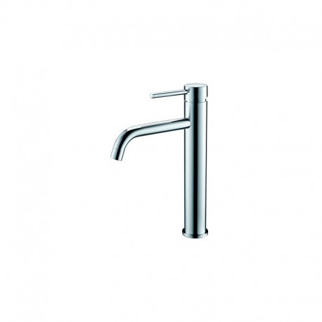 Circle High Basin Mixer Tap - Chrome