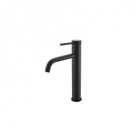 Robinet mitigeur lavabo Surélevé - Noir Mat - Circle