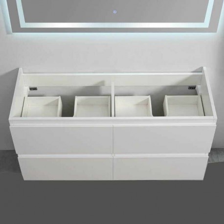 Bathroom cabinet 120 cm - White