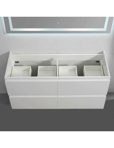 Bathroom cabinet 120 cm - White