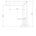 Cocina mezcladora lavabo diseño cromo vida